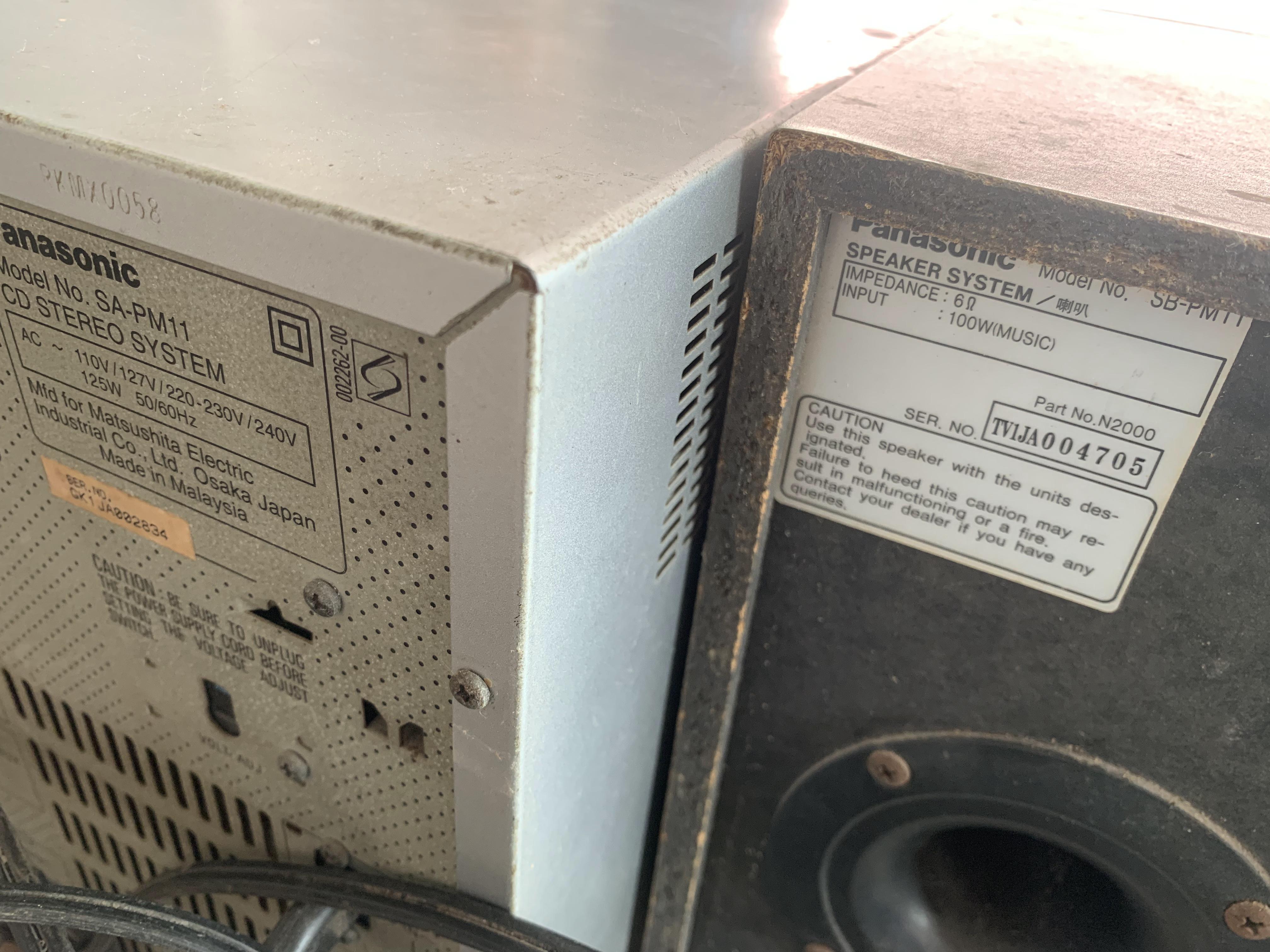 Dàn âm thanh Panasonic SA-PM11