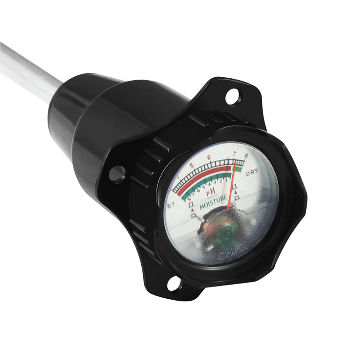 [HCM]máy đo PH đất và độ ẩm đất  đầu dò dài 30cm xác định chính xác chỉ số pH của đất không cần pin