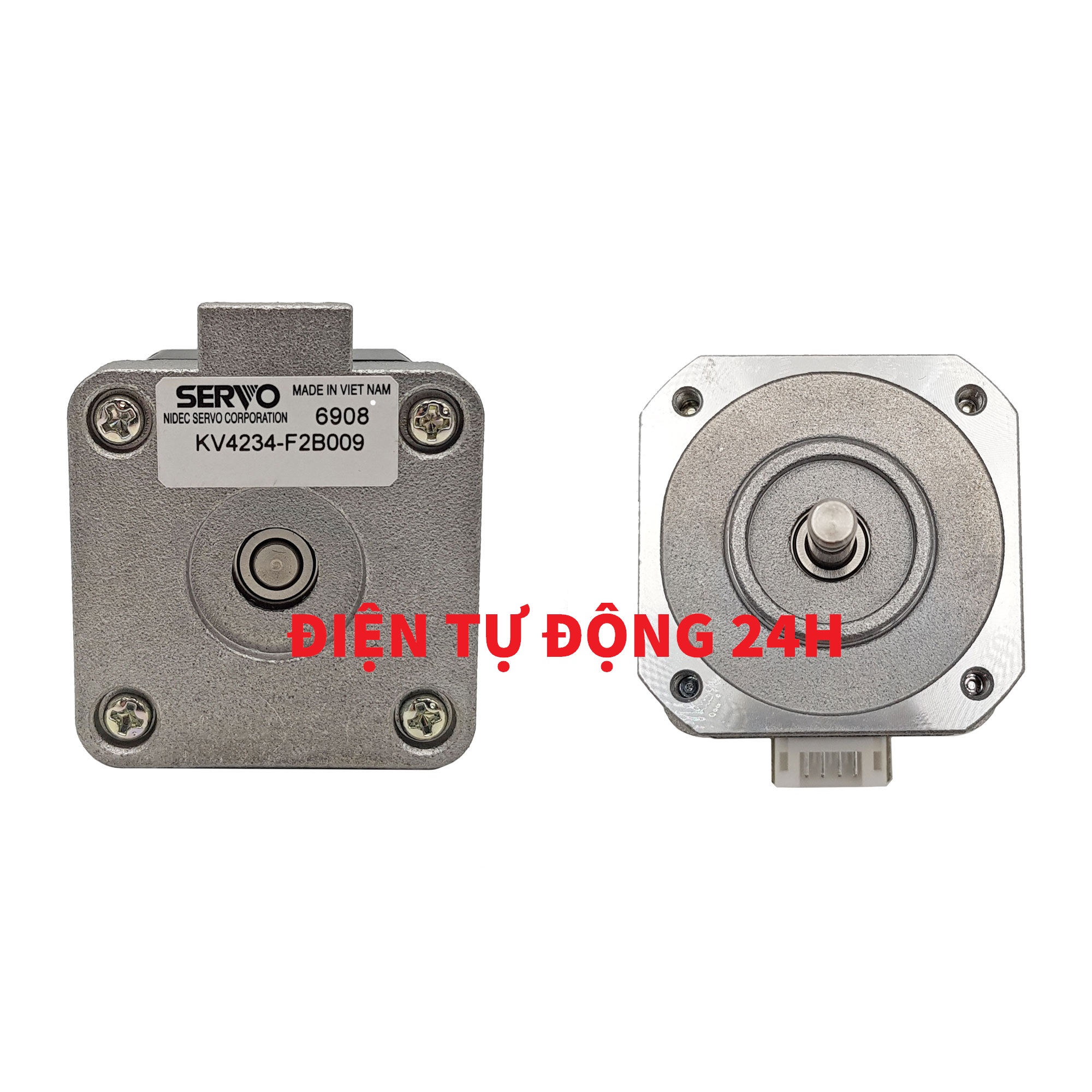 Động cơ bước size 42 1.8 step tặng kèm cáp và Pully