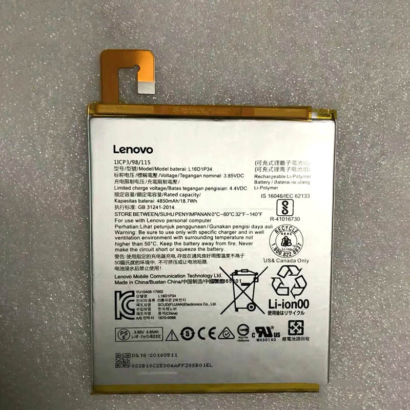 Pin lenovo tab e10, thay pin lenovo tab e10 TB-X104L chất lượng