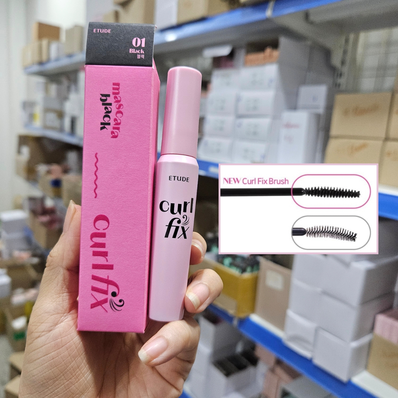 Chải Mi Etude Curl Fix Mascara