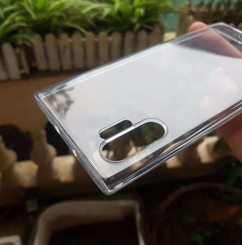 Ốp silicon GOR cho Galaxy Note 10 Plus - Silicon hãng Gor có gờ bảo vệ camera
