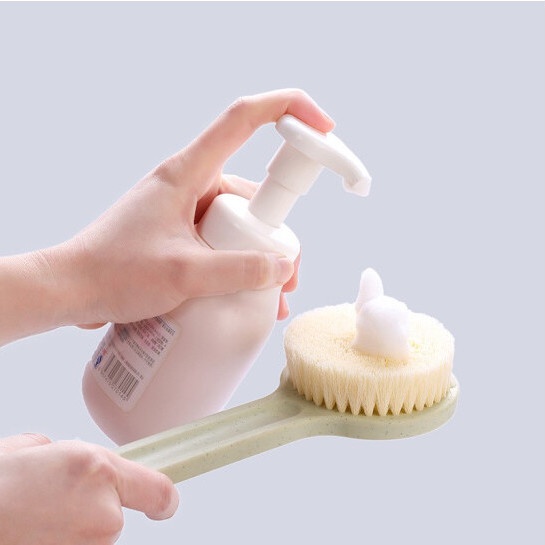 [Tặng Chà gót chân hoặc lược Matxa] Cây bàn chải cọ lưng chà lưng