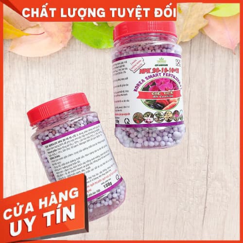 Phân tan chậm Hàn Quốc NPK 20-10-10 - Lọ 150gr (Msp212015) - Mai Huy
