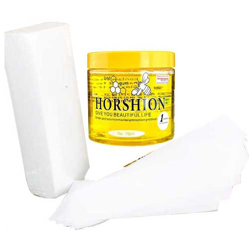 Combo keo và giấy dán triệt lông con ong Horshion sản phẩm tốt chất lượng cao cam kết sản phẩm nhận được như hình