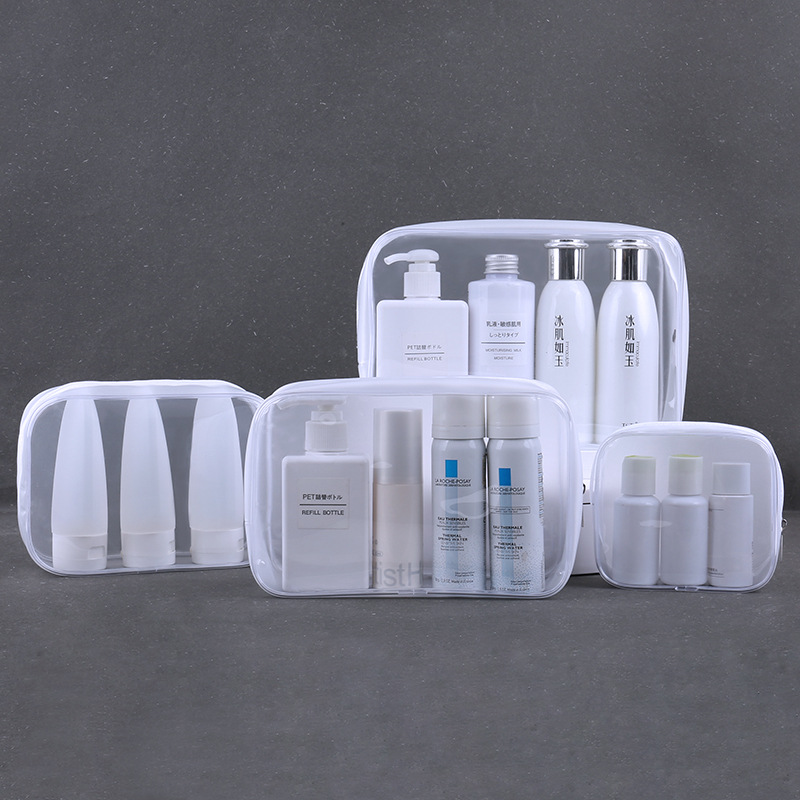 Túi đựng mỹ phẩm du lịch Pure White