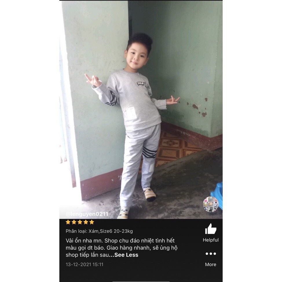 Sét bộ cho bé trai