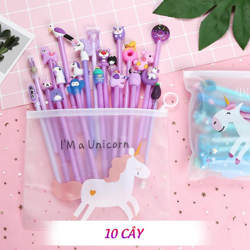 Mua BỘ 10 CÂY VIẾT BI HÌNH THÚ SIÊU XINH P1155 - parisa.vn