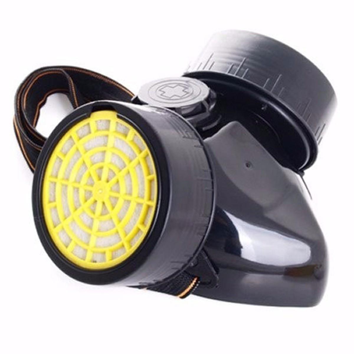 Mặt nạ phòng độc Bảo Bình 2 phin (Đen)
