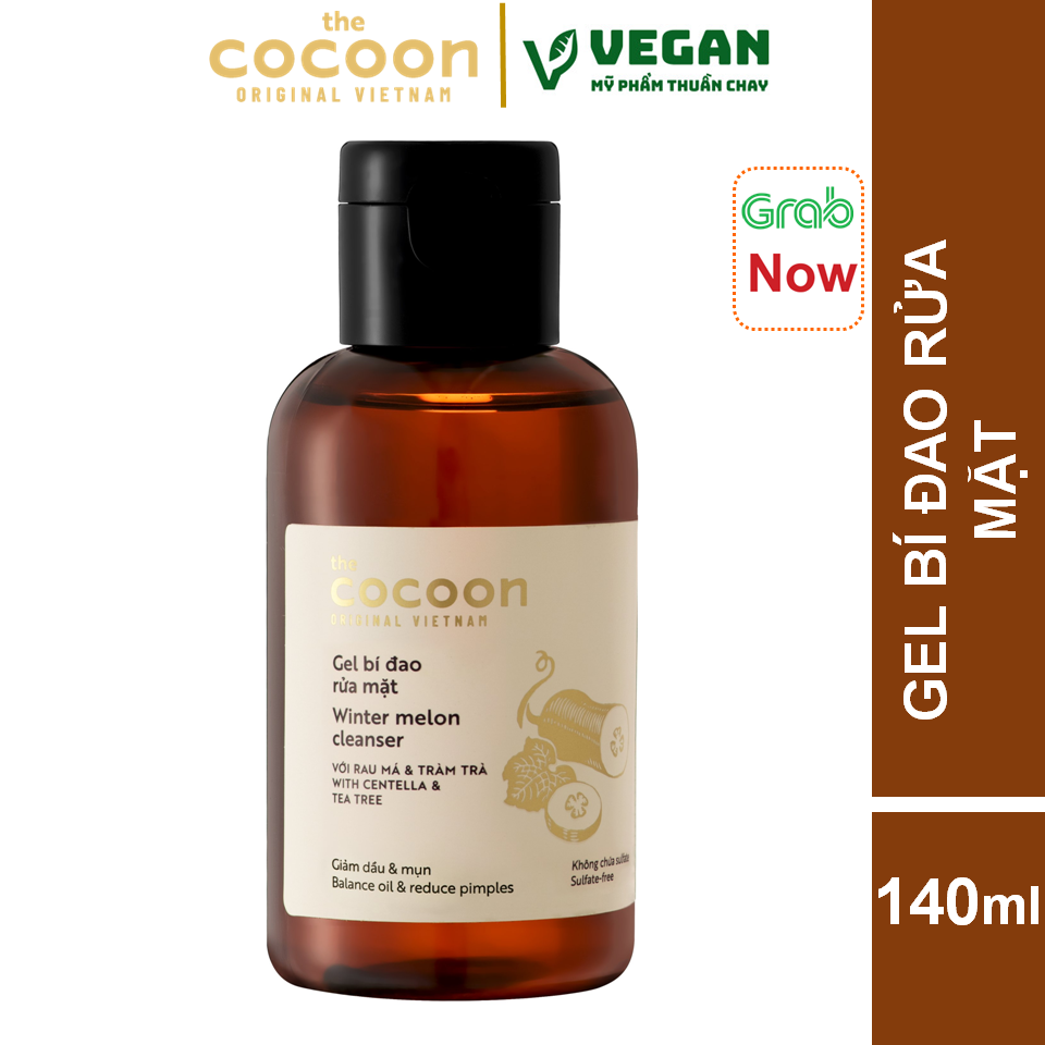 Gel bí đao rửa mặt Cocoon (Winter melon cleanser) 140ml