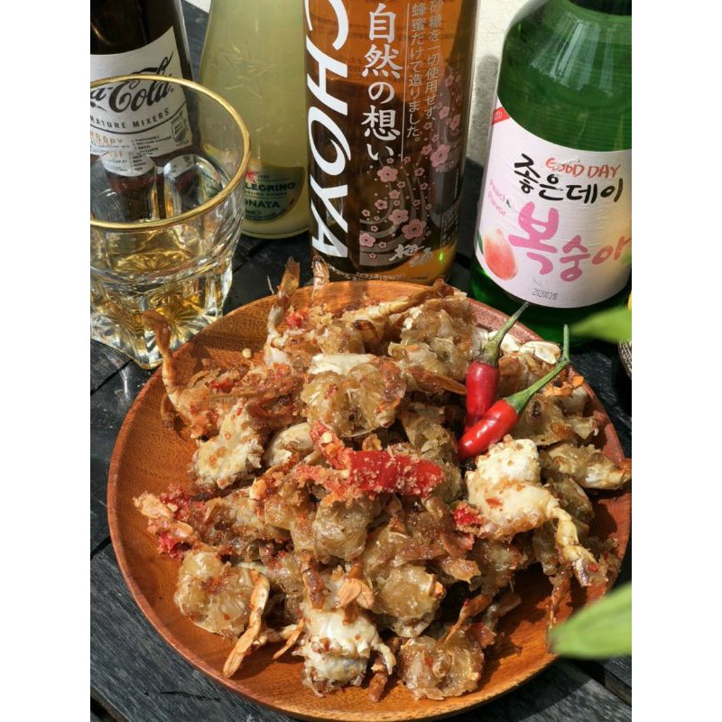 Cua sữa rang muối ớt cay 250gr