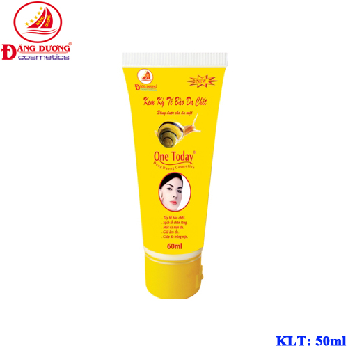 Kem kỳ tế bào chết ốc sên One Today Đăng Dương 60ml