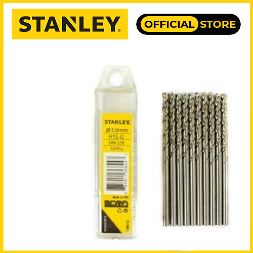 Mũi khoan sắt 3mm HSS Stanley STA50029B10