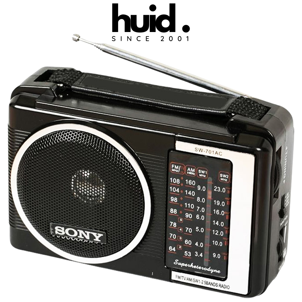 Đài Radio 3 Băng Tần FM/AM/SW, Bắt Sóng Mạnh, Loa To Rõ, Phù Hợp Nghe Tin Tức SW-701