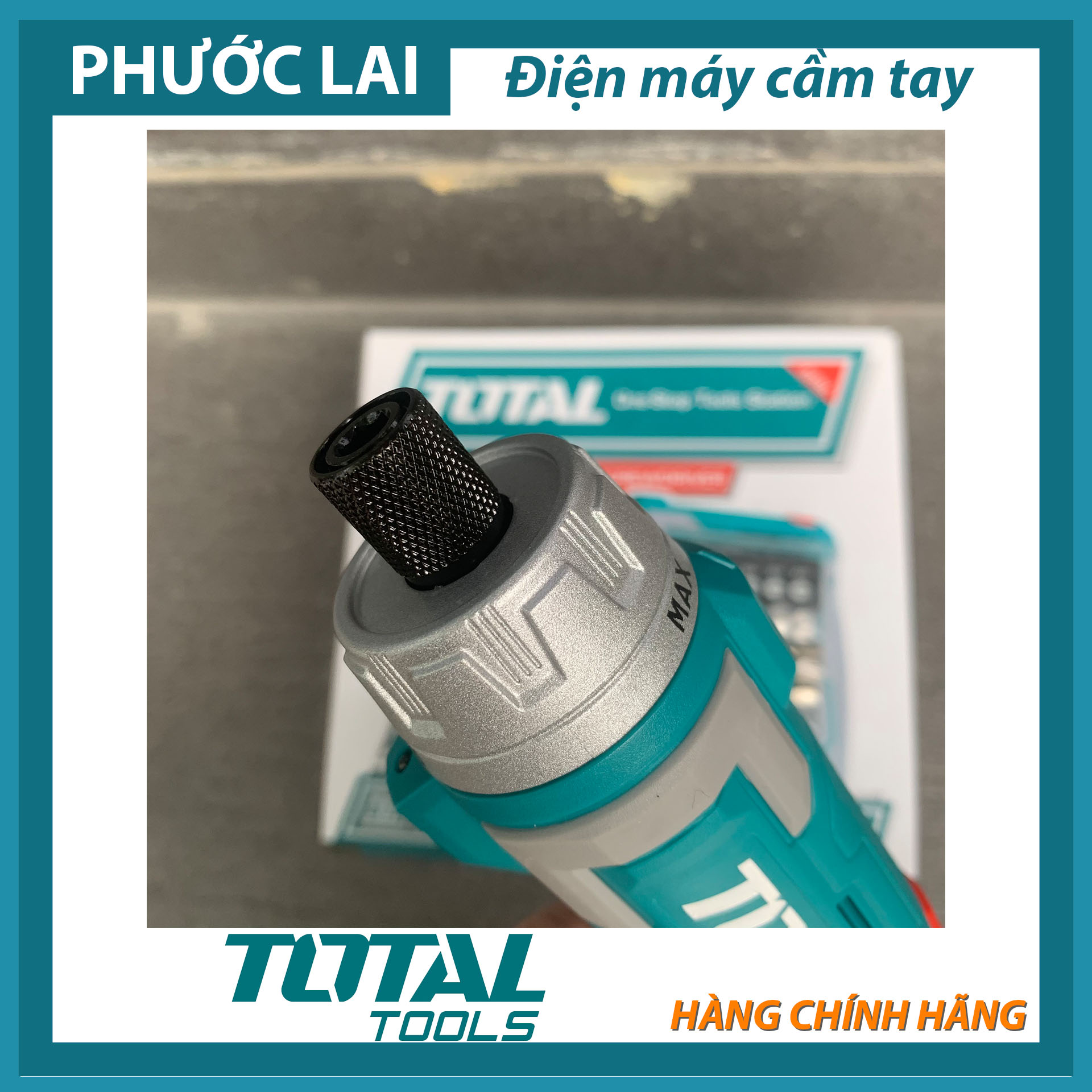 Máy siết vít dùng pin 8V (Chính Hãng) TOTAL TSDLI0802
