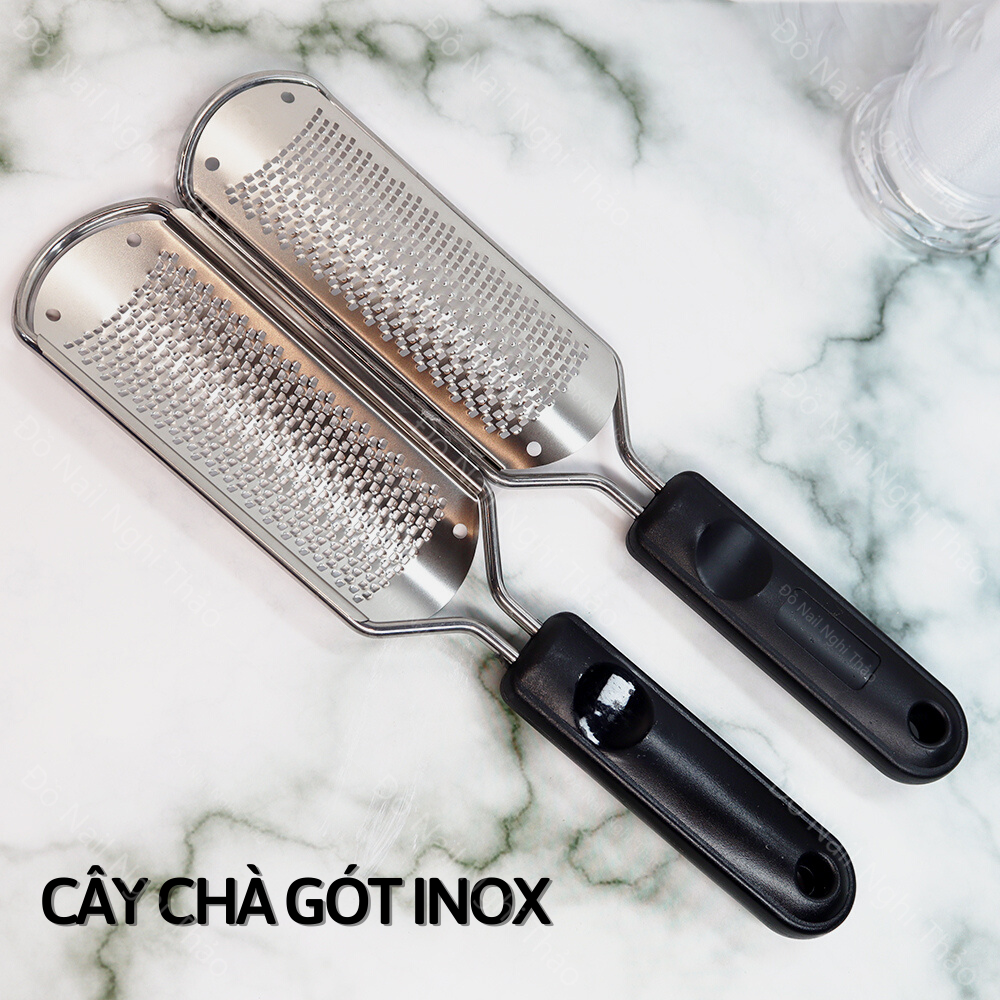 Dụng cụ chà gót chân inox