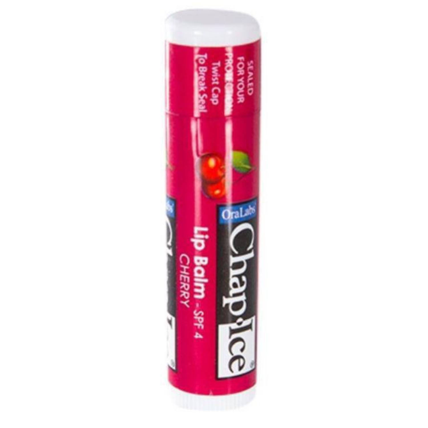 Son Dưỡng OraLabs Chap Ice Lip Balm Cherry - Mỹ