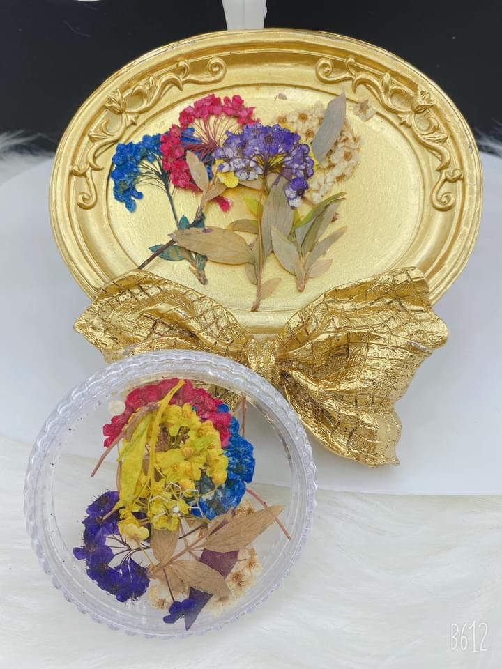 [HCM]Set hoa khô trang trí tròn