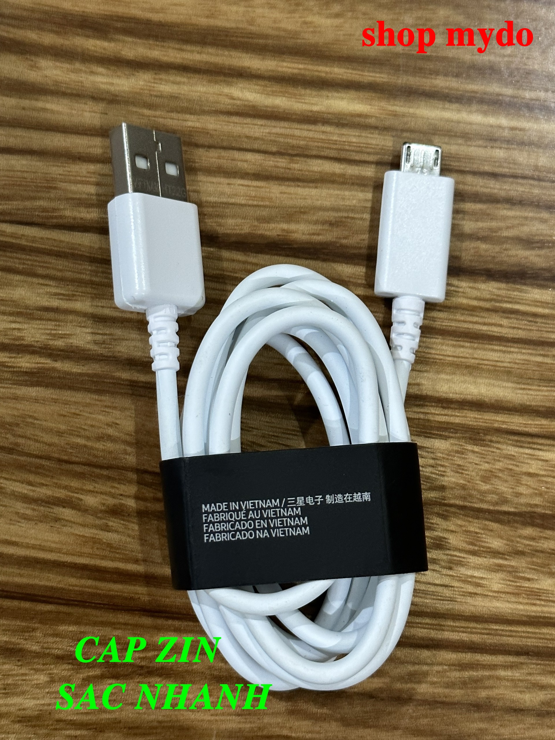 Cáp sạc nhanh cho samsung Cổng Micro Usb 1,2 mét