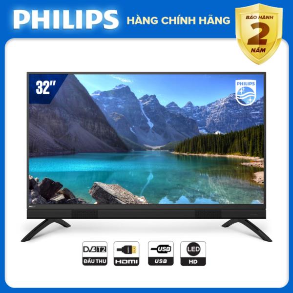 Bảng giá TIVI PHILIPS 32 INCH LED HD Digital TV DVB-T2 - hàng Thái Lan - Bảo hành 2 năm tại nhà - Hàng chính hãng giấy tờ đầy đủ - 32PHT5583/74 Tivi Philips