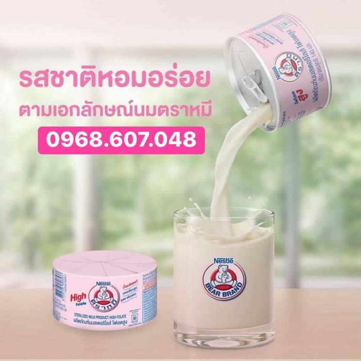 SỮA GẤU NESTLÉ THÁI LAN HỒNG