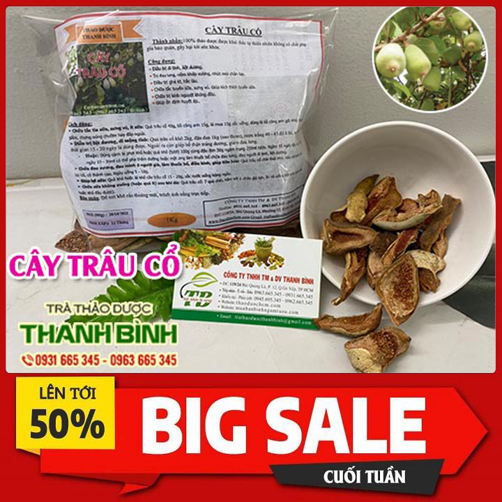 Quả trâu cổ khô 500g - hàng chất lượng
