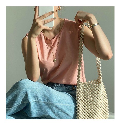 Áo tanktop nữ trơn cá tính HARI0520