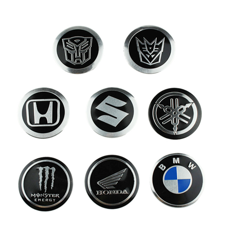 Logo dán nổi TRANSFORMERS DECEPTICON tròn 5.5cm