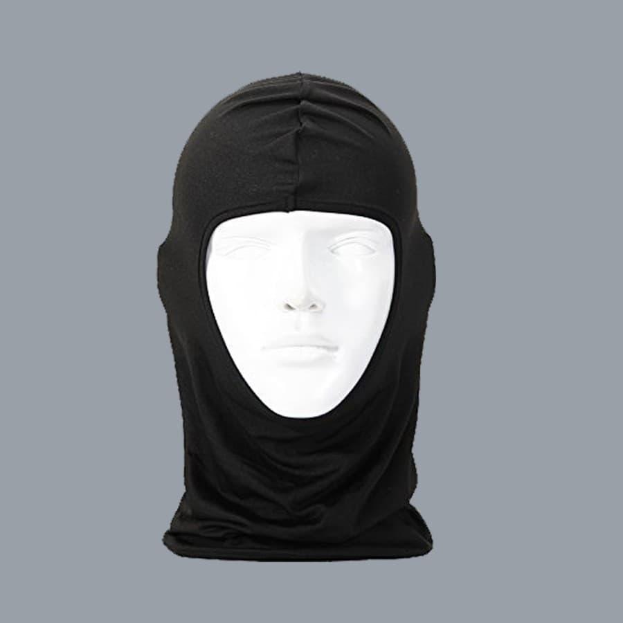 Khăn trùm mặt nạ đi phượt NINJA (Màu Đen)