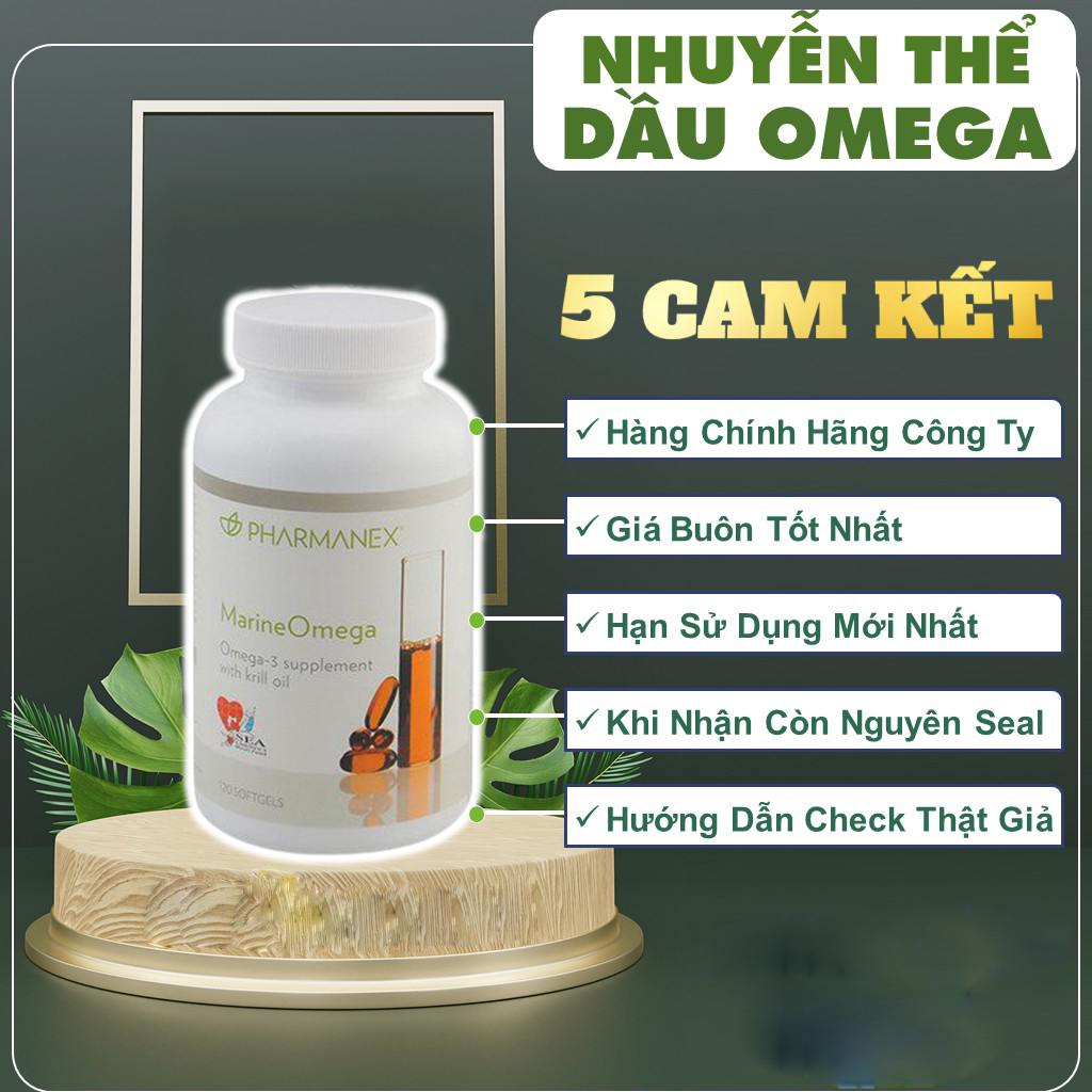 Thực Phẩm bảo vệ sức khỏe Nuskin Marine Omega (120 viên)