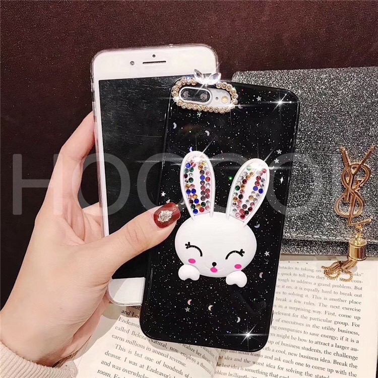 Ốp Lưng Iphone 6, 6s, 6plus, 6s plus, 7 plus, 8 plus Đính Đá Sang Chảnh