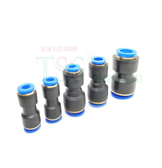 (Combo 5 cái ) Nối giảm ống PG Các loại ( nối ống PU, PE,... các loại ) .