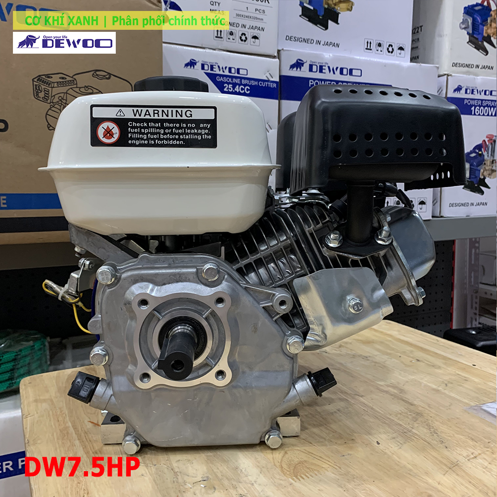 Máy nổ chạy xăng 7.5HP Dewoo Model DW7.5HP
