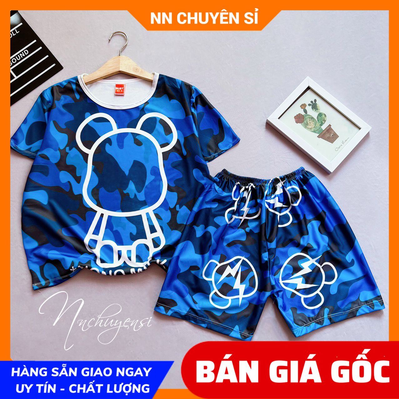 Đồ bộ bé gái bé trai size em bé đến 60kg vải thun mềm mịn mát in hình hoạt hình gấu pokemon pikachu kitty siêu nhân công chúa doremon chuột mickey ⭐ Đồ bộ unisex ⭐ Đồ bộ em bé DBRBD 4 -L