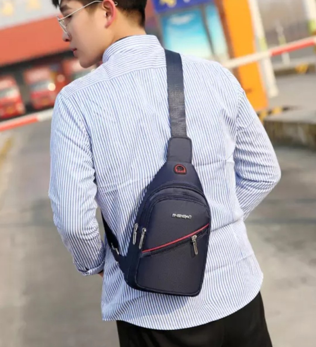 Balo Chéo Vải Dù 3M354