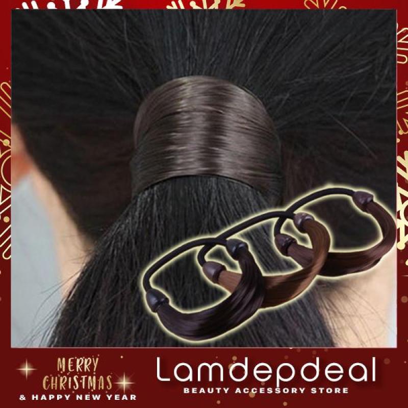 Bím tóc giả nhiều màu sắc - phụ kiện tóc giá rẻ - Lavy Store
