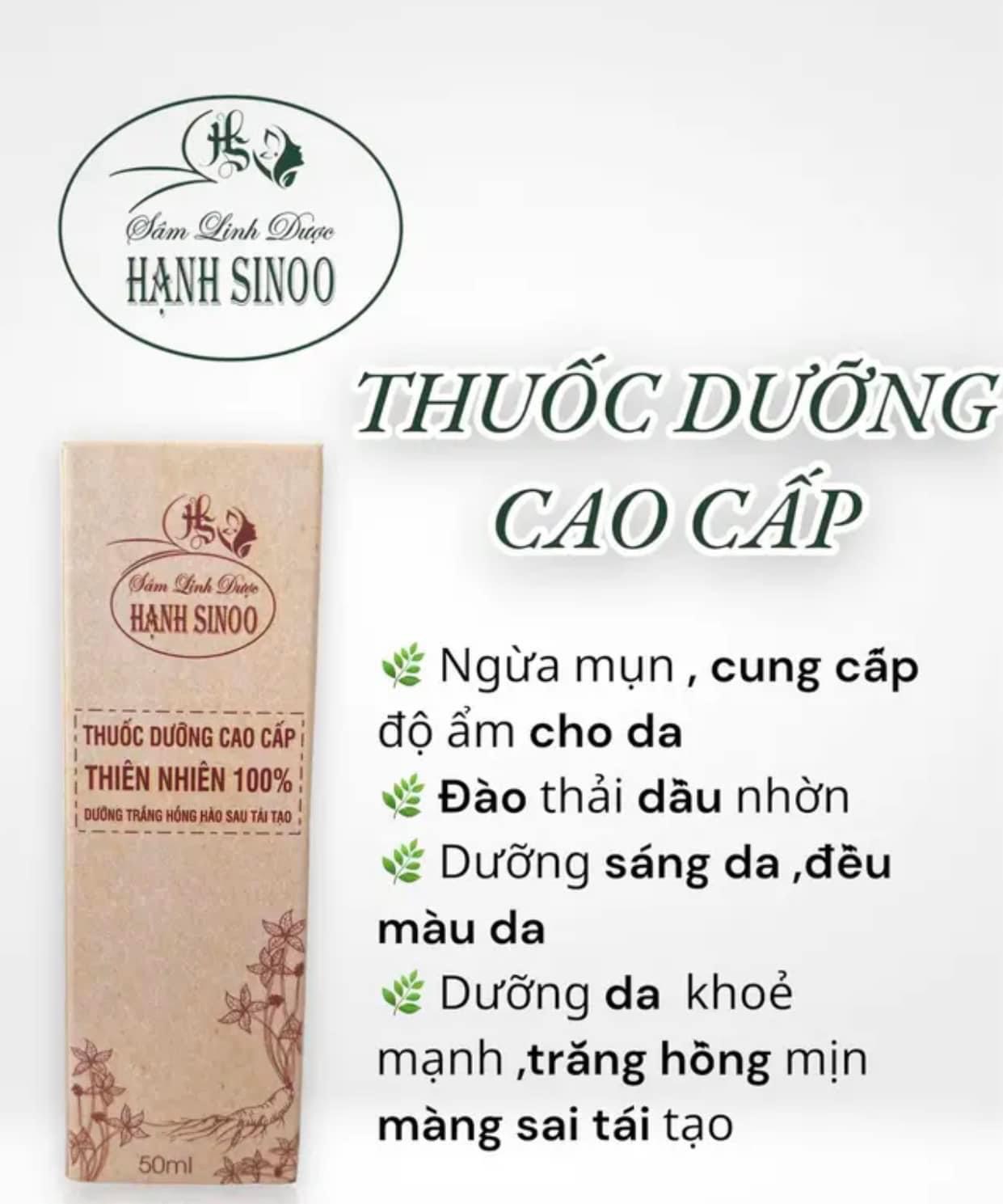 Dưỡng hồng hạnh sinoo