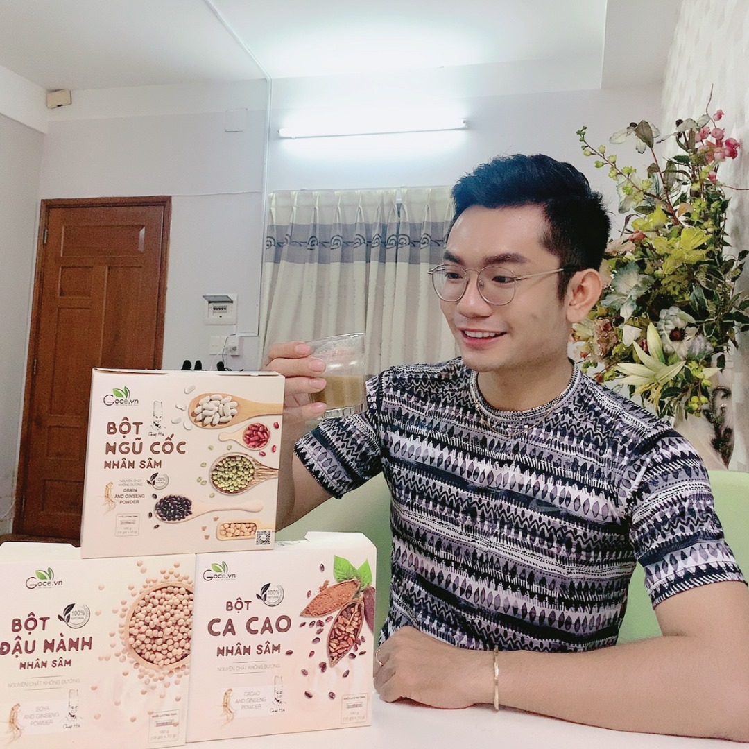 Bột ca cao nhân sâm Goce - 180g (18 gói x 10g)