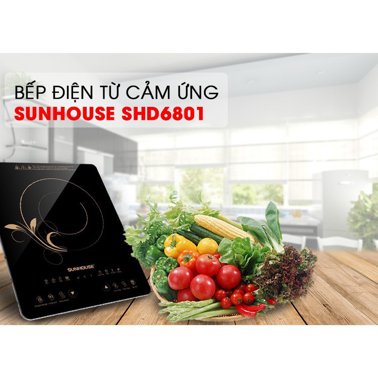 Bếp Điện Từ Cảm Ứng Sunhouse Shd6801