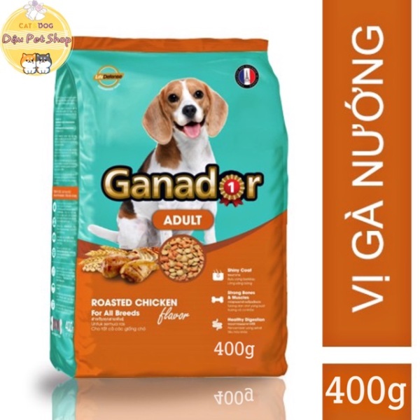 [HCM]Ganador vị gà nướng -thức ăn hạt cho chó trưởng thành cam kết hàng đúng mô tả chất lượng đảm bảo an toàn cho thú cưng sử dụng