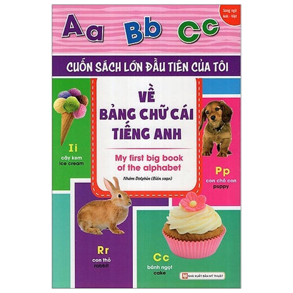 Fahasa - cuốn sách lớn đầu tiên của tôi - về bảng chữ cái tiếng anh