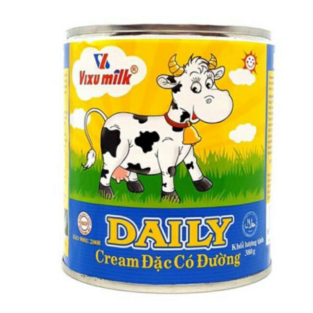Sữa đặc DAILY lon 380g
