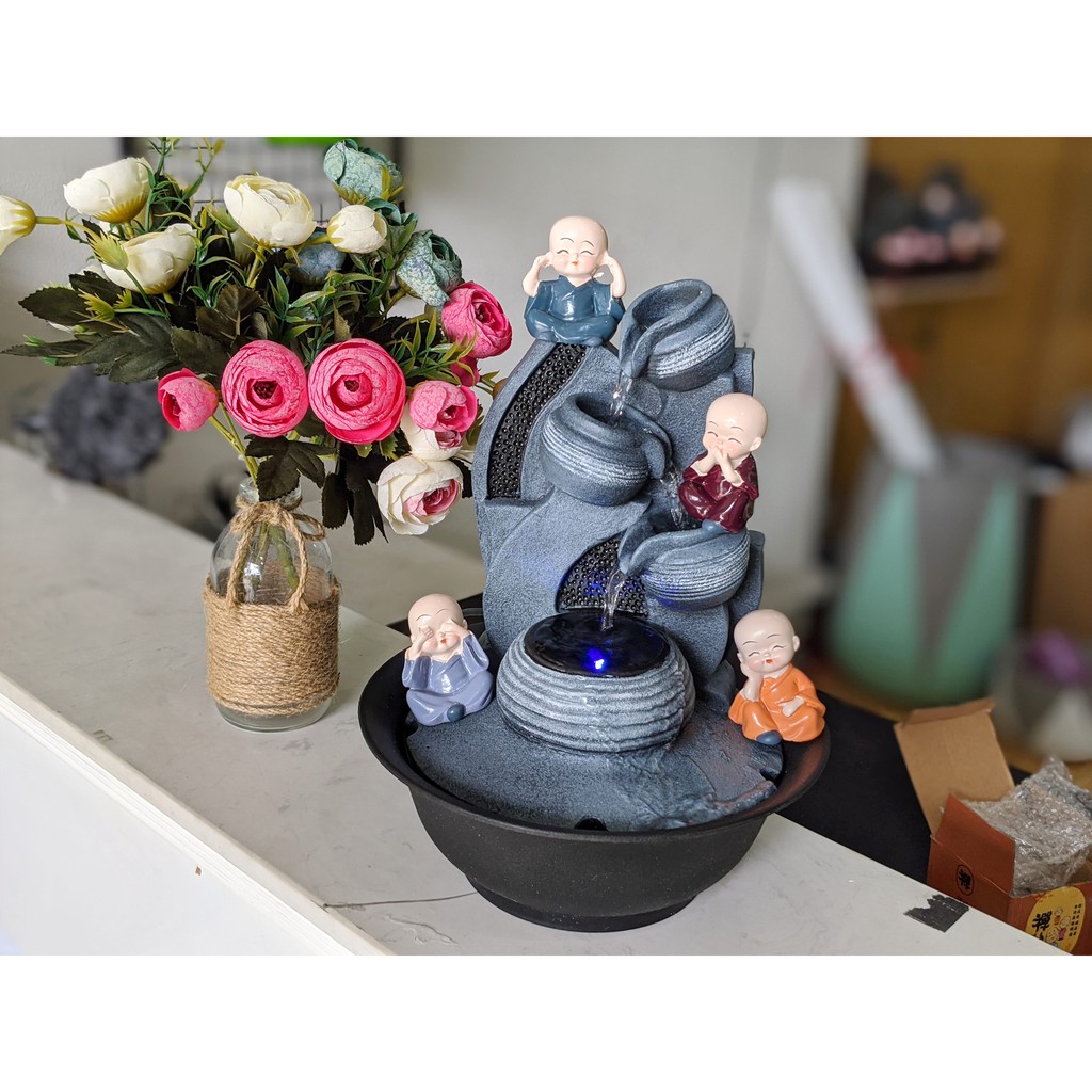 THÁC NƯỚC MINI ĐỂ BÀN – BA VÒ