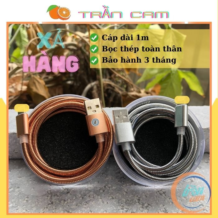 Charger cable armored for iPhon 5/6/7/8/X