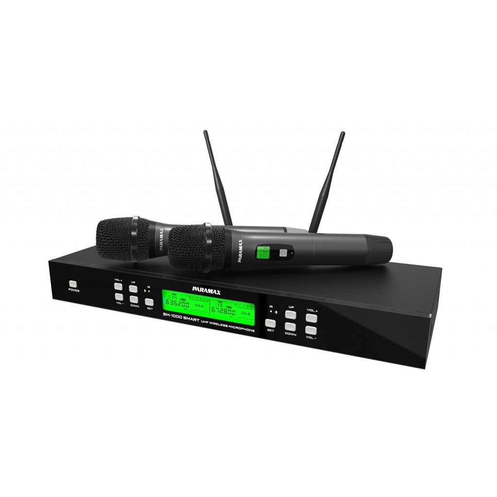 Micro không dây Paramax SM-1000 Smart ( Hàng Chính Hãng) mic karaoke paramax SM1000