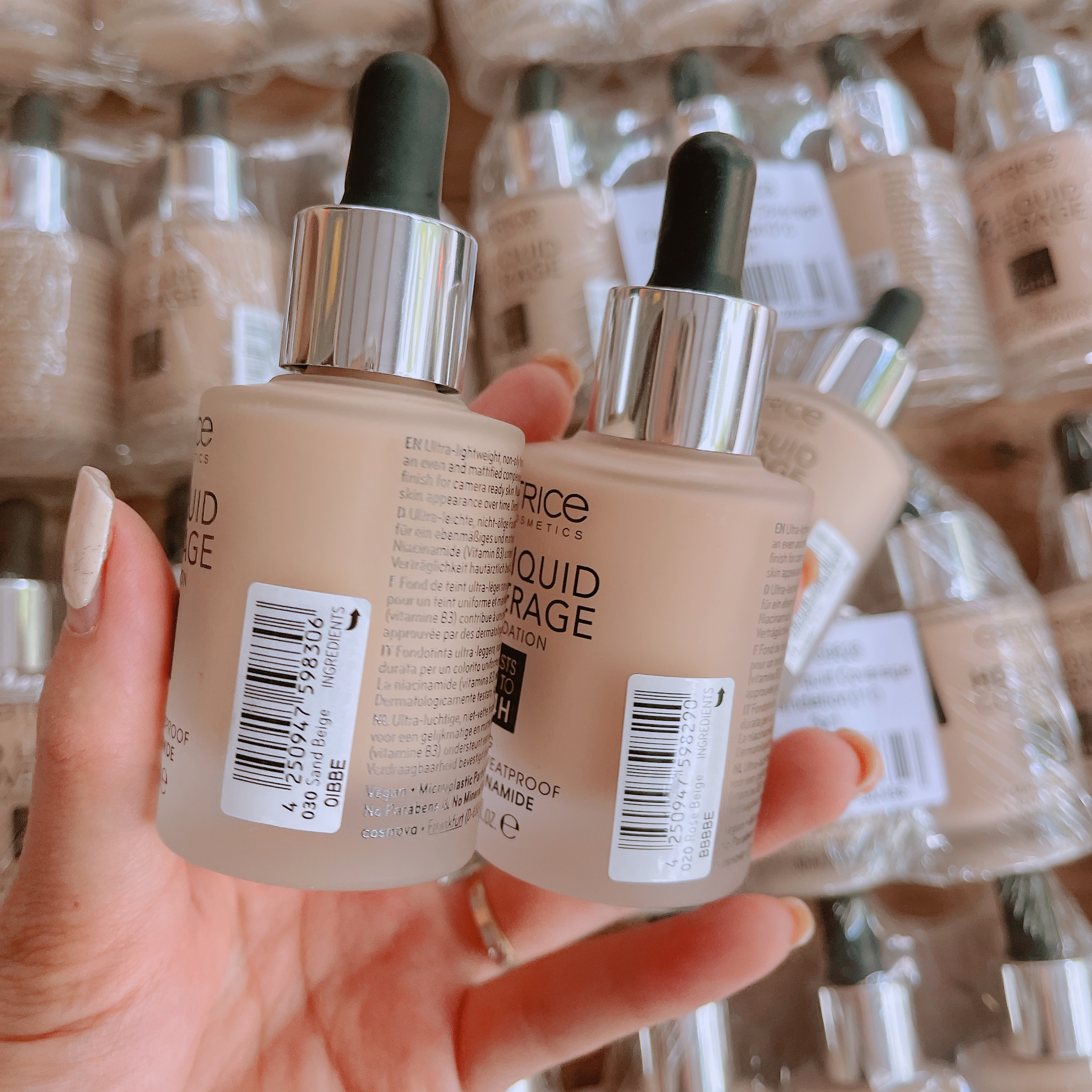 Kem Nền Catrice HD Liquid Coverage Foundation Đủ Tone 30ml [Chính Hãng]