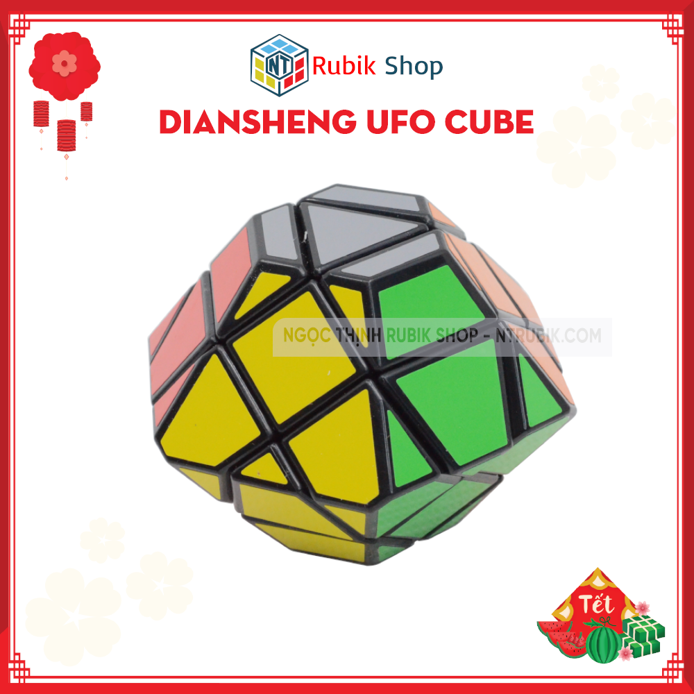 [Hoàn tiền 10%][Rubik Biến Thể] Rubik Diansheng UFO cube đồ chơi thông minh