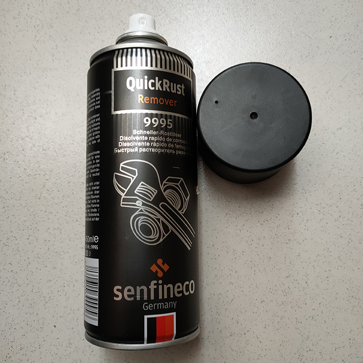 DUNG DỊCH TẨY GỈ NHANH HIỆU Senfineco 9995, 450ml (Quick Rust Remover 9995, 450ml)