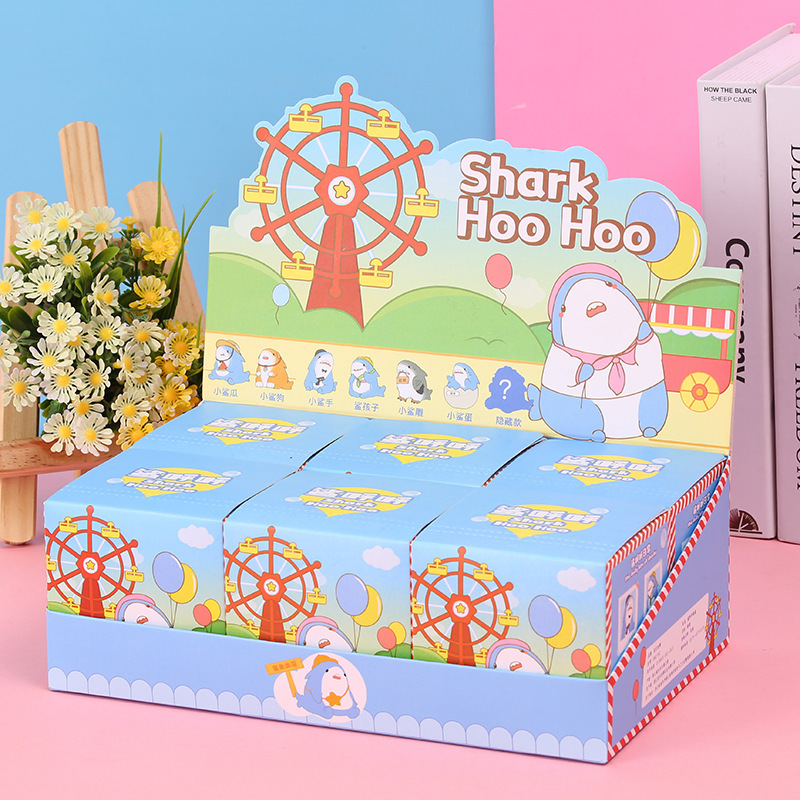 Blindbox Shark Hoo Hoo - Hộp mù mô hình cá mập cute
