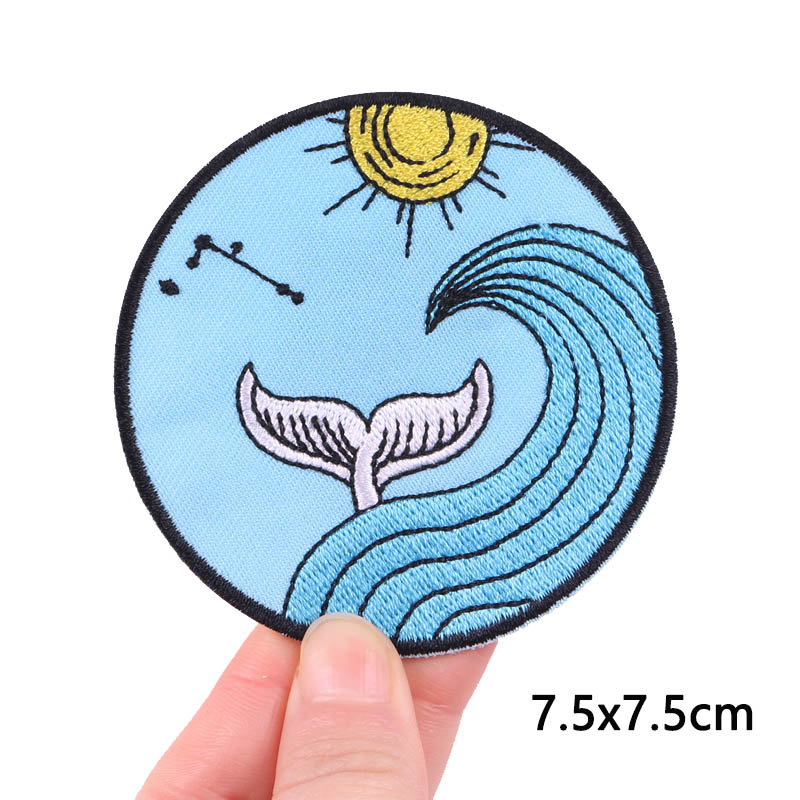 Japanese Anime Parches Iron On Patches For Clothing Thermoadhesive Patches  On Clothes DIY Embroidery/Fusible Patch For Clothes